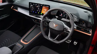 Cupra Born hatchback interior