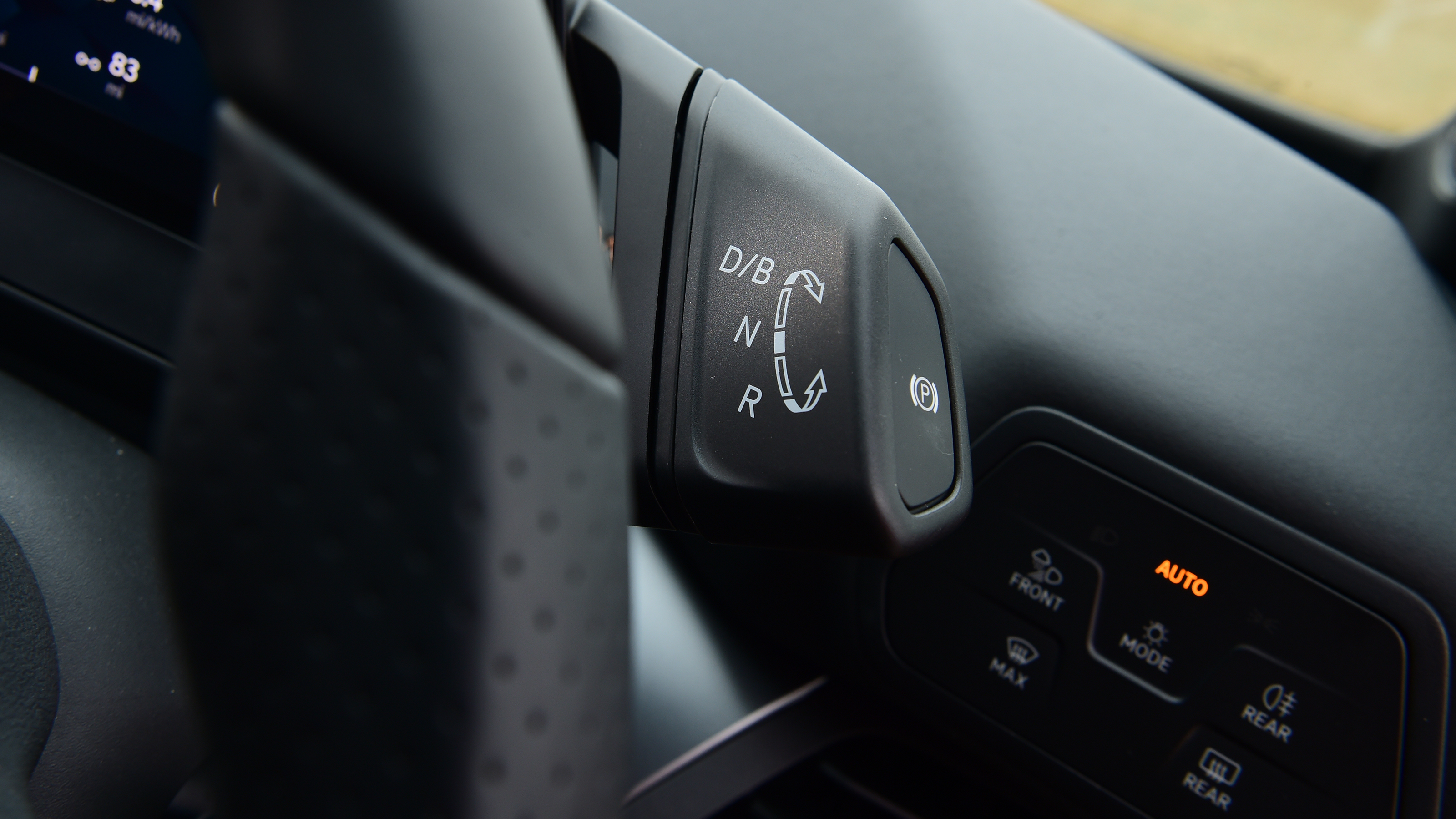 Cupra Born hatchback gear selector