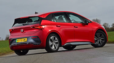 Cupra Born hatchback rear 3/4