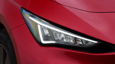 Cupra Born hatchback headlights