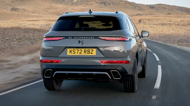 DS 7 SUV UK rear driving