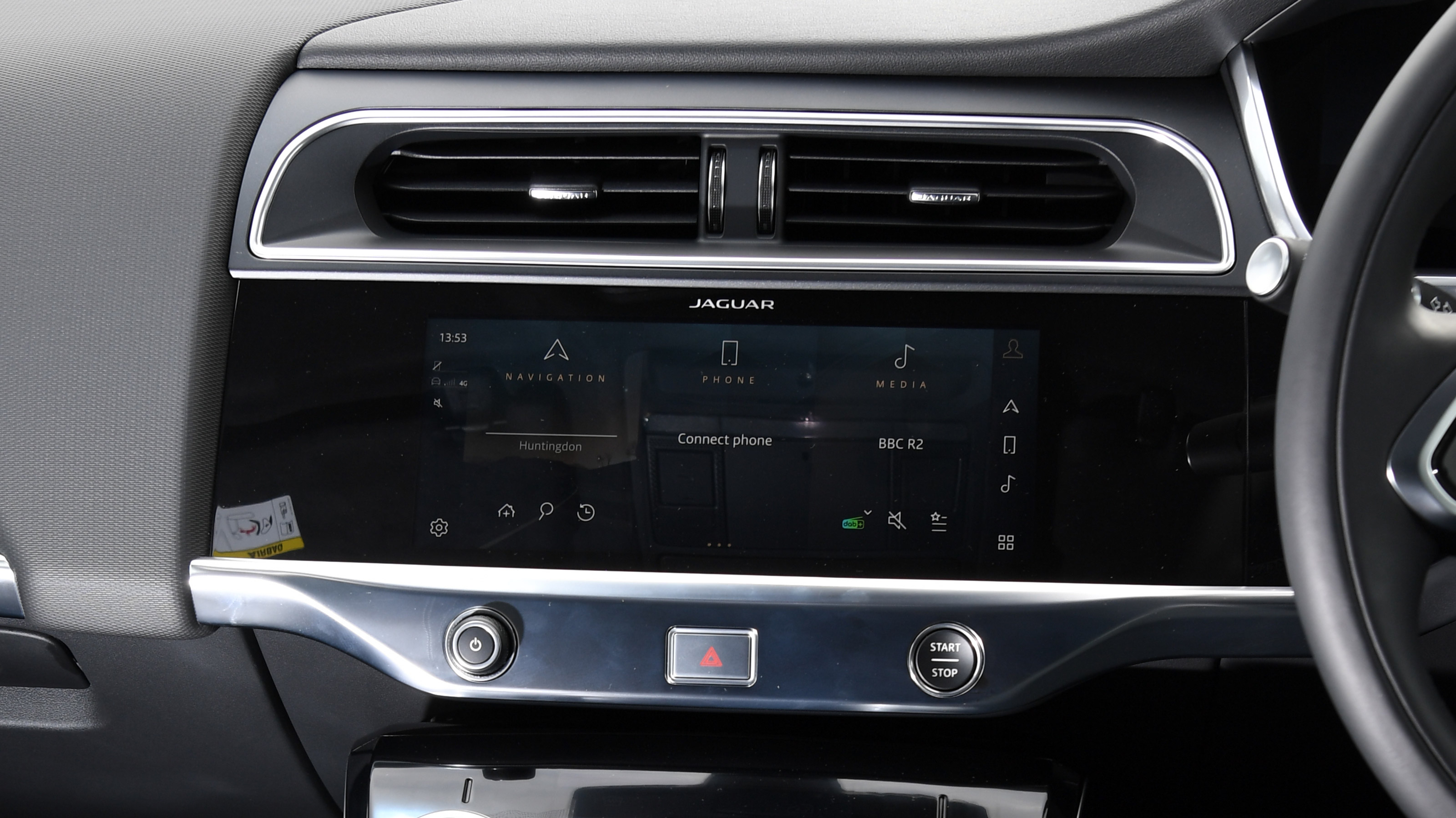 Jaguar I-Pace SUV dashboard