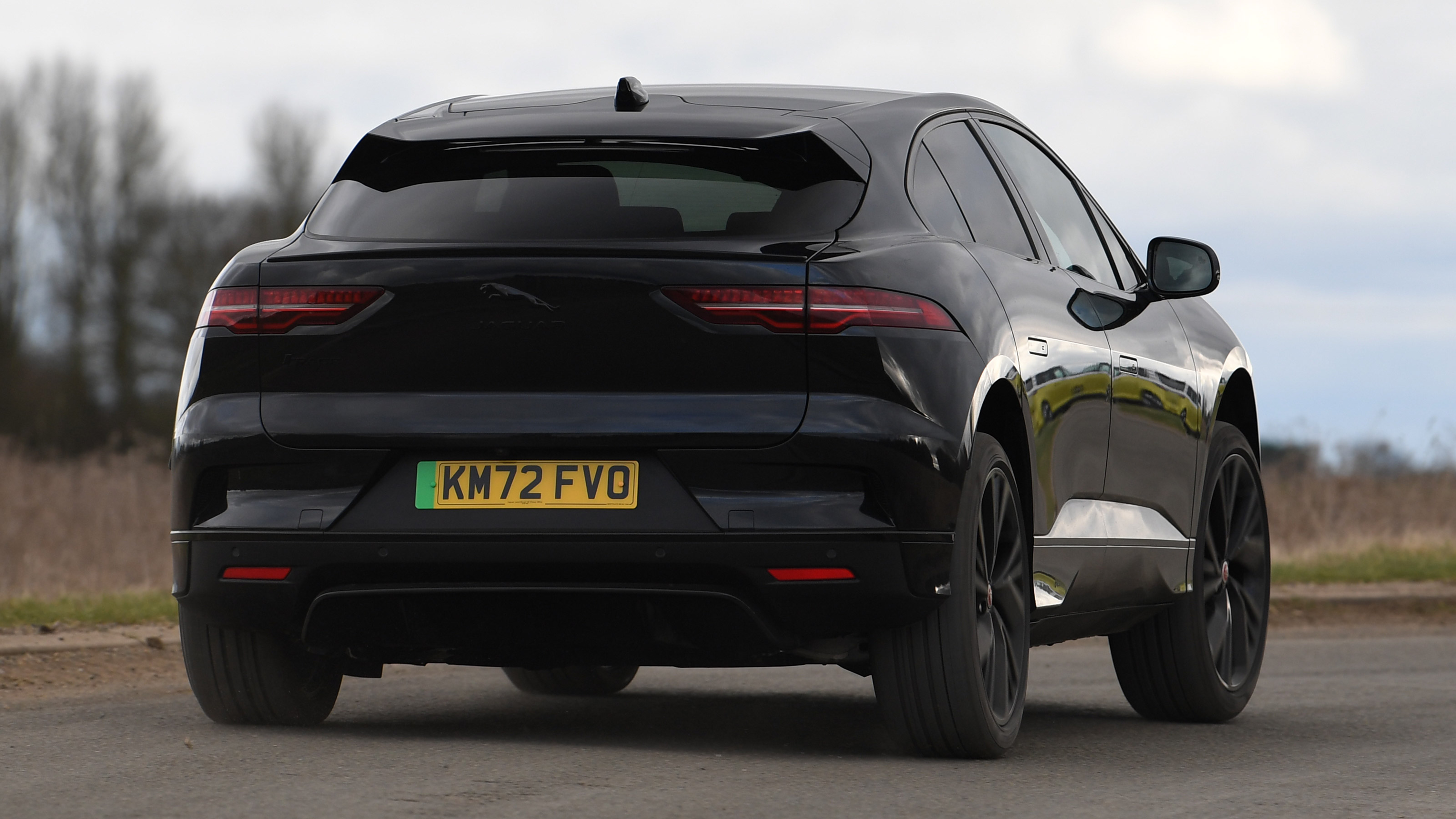 Jaguar I-Pace SUV rear handling