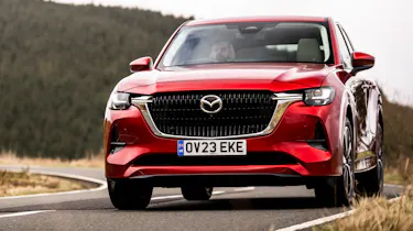 Mazda CX-60 front low driving shot