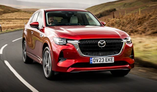 Mazda CX-60 front quarter cornering
