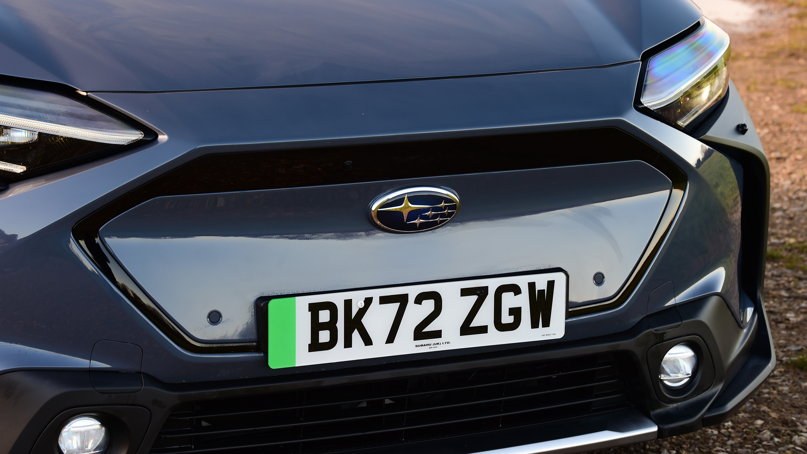 Subaru Solterra SUV nose
