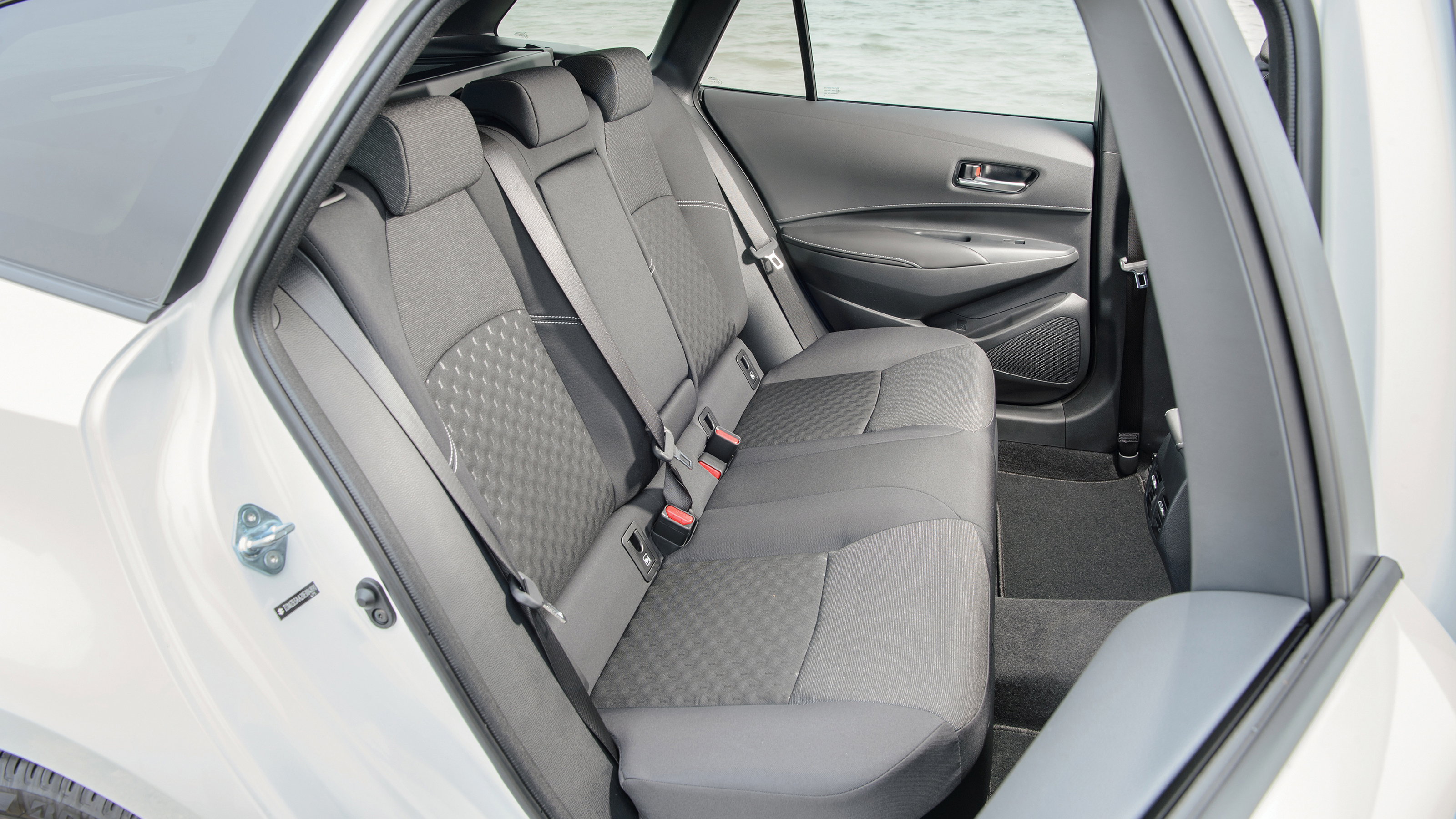 Suzuki Swace estate facelift rear seats