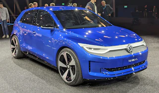 Volkswagen ID.2all concept show car front 3/4