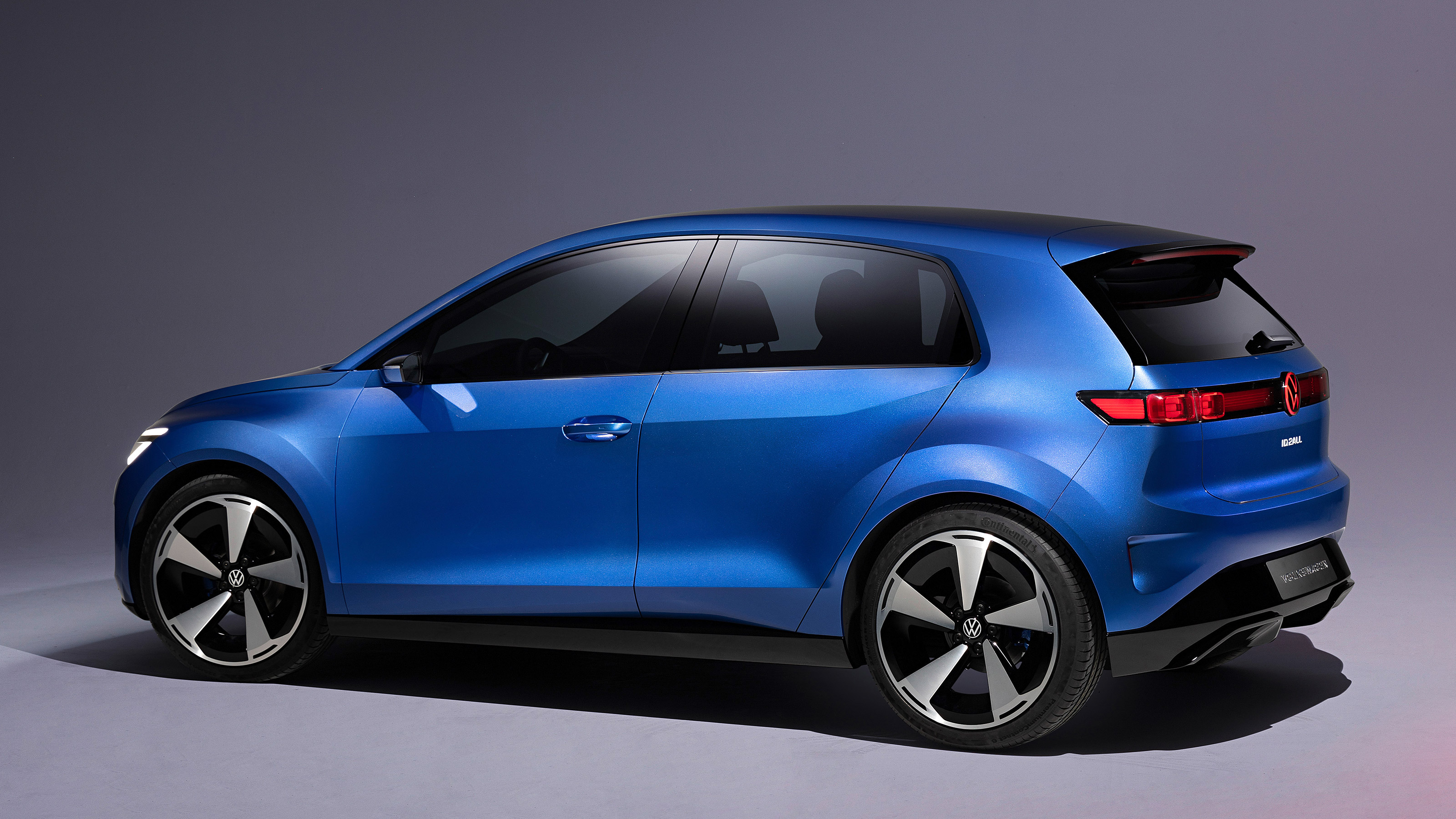 Volkswagen ID.2all concept rear 3/4