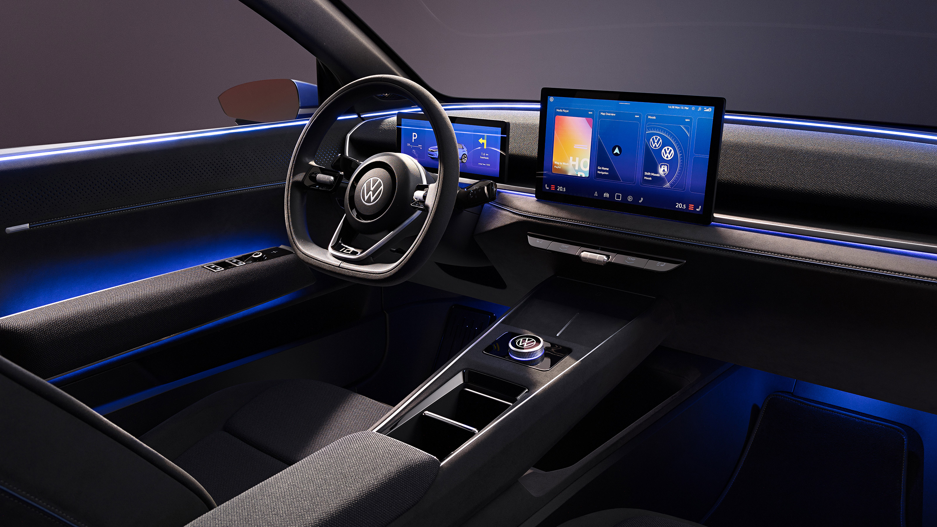 Volkswagen ID.2all concept dashboard