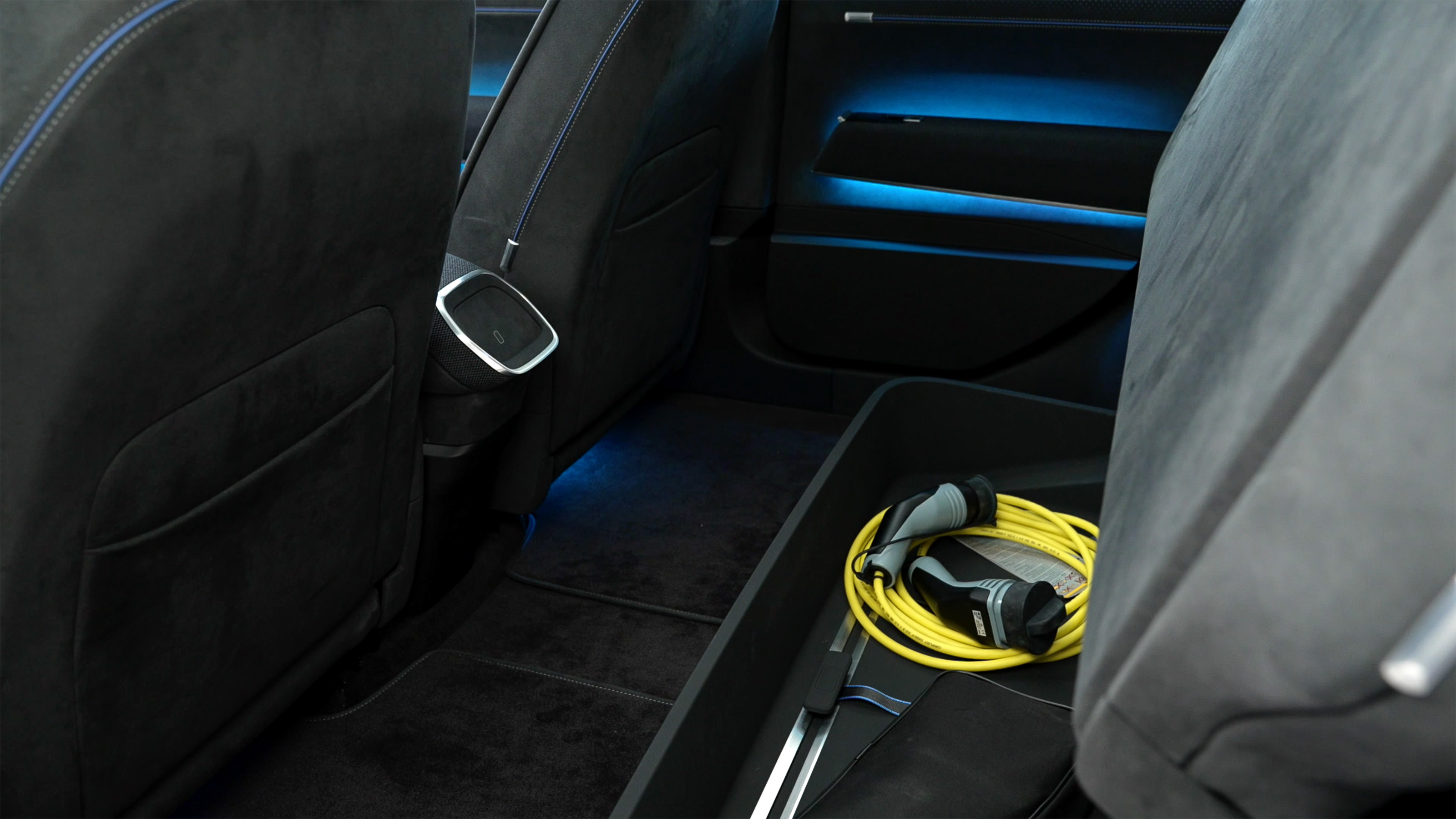 Volkswagen ID.2all concept show car underfloor storage