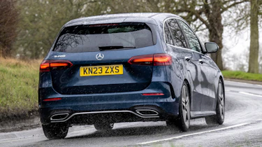 Mercedes B-Class MPV rear handling