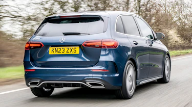 Mercedes B-Class MPV rear 3/4 tracking