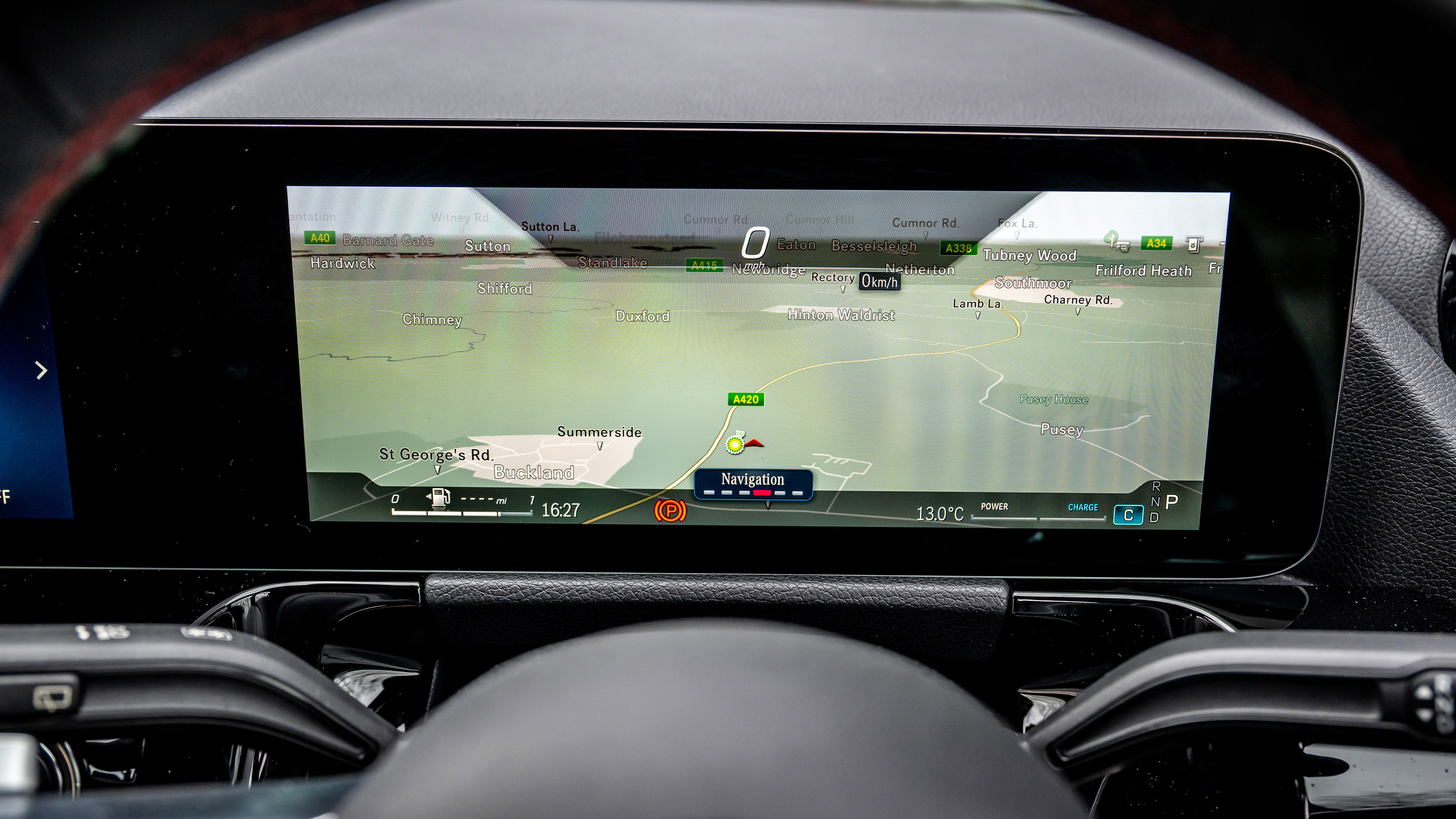 Mercedes B-Class MPV navigation