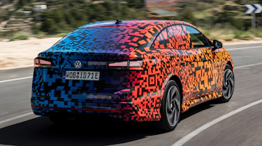 VW ID.7 prototype drive 8