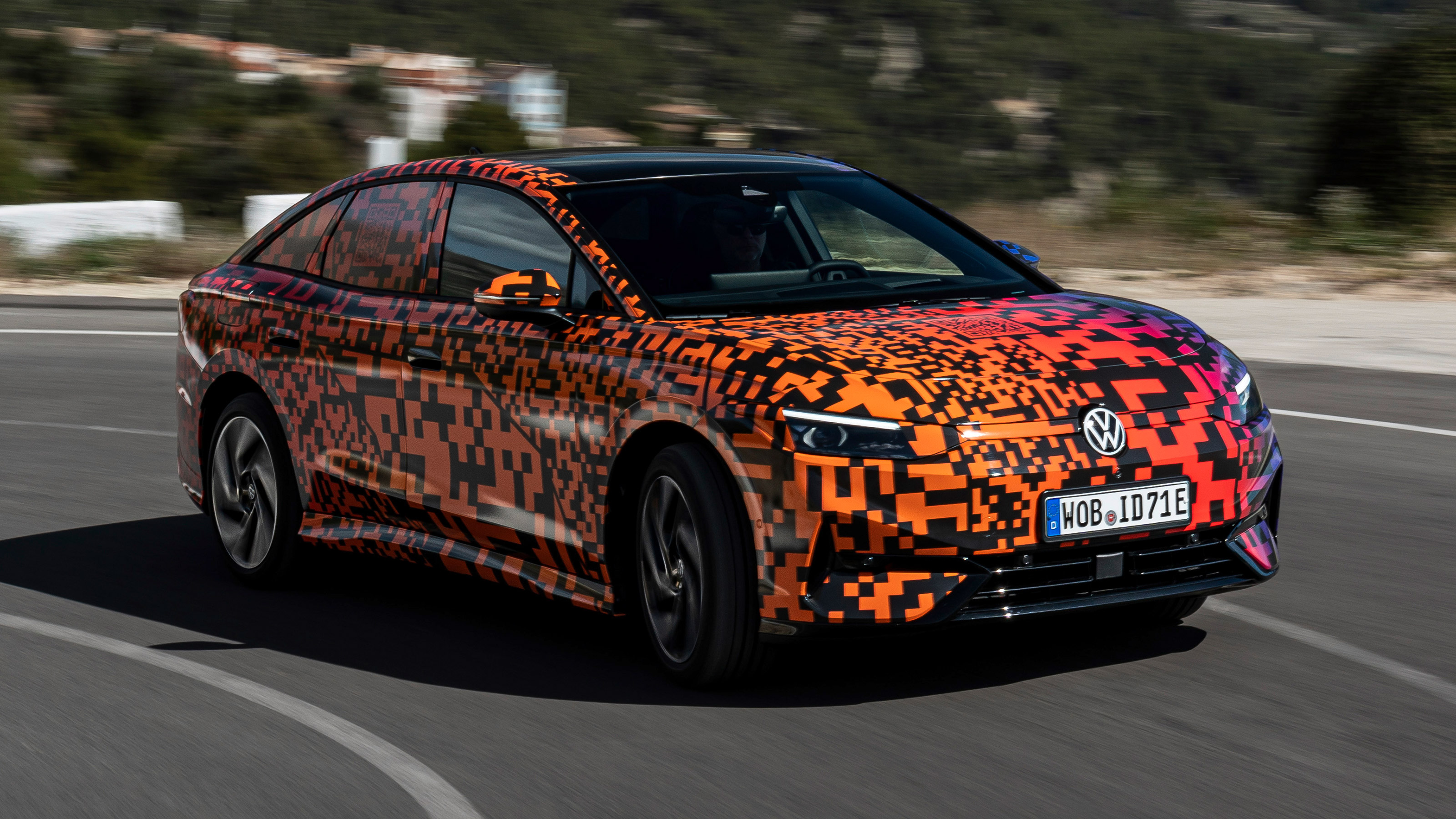 VW ID.7 prototype drive 5
