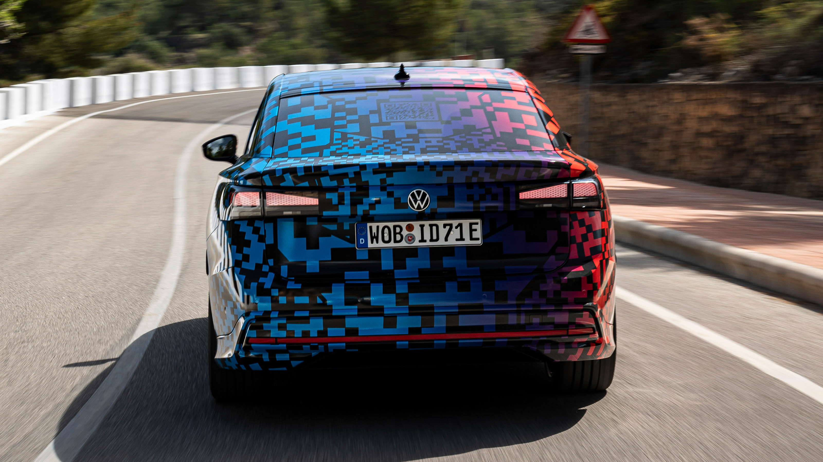 VW ID.7 prototype drive 4