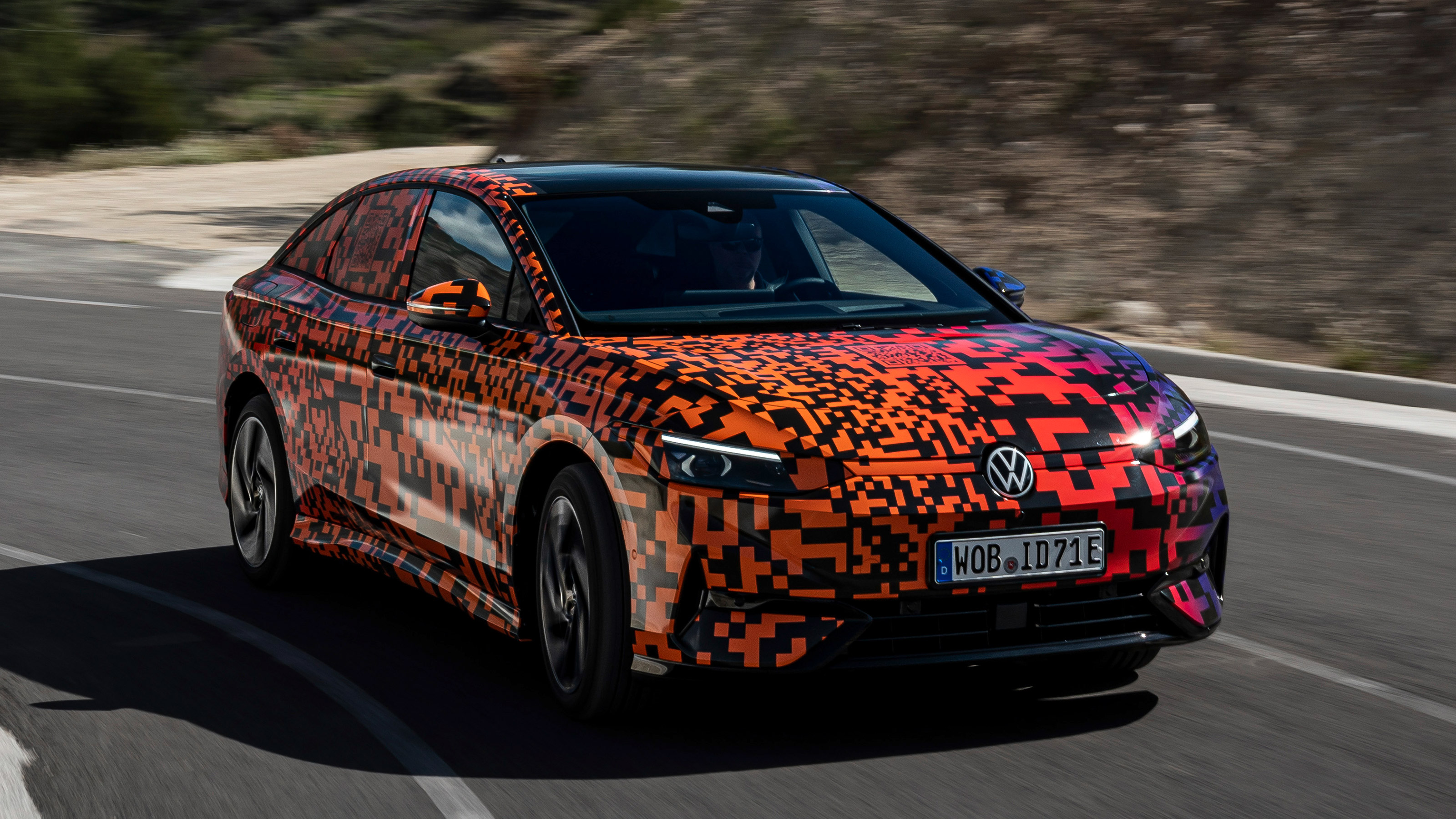 VW ID.7 prototype drive 7