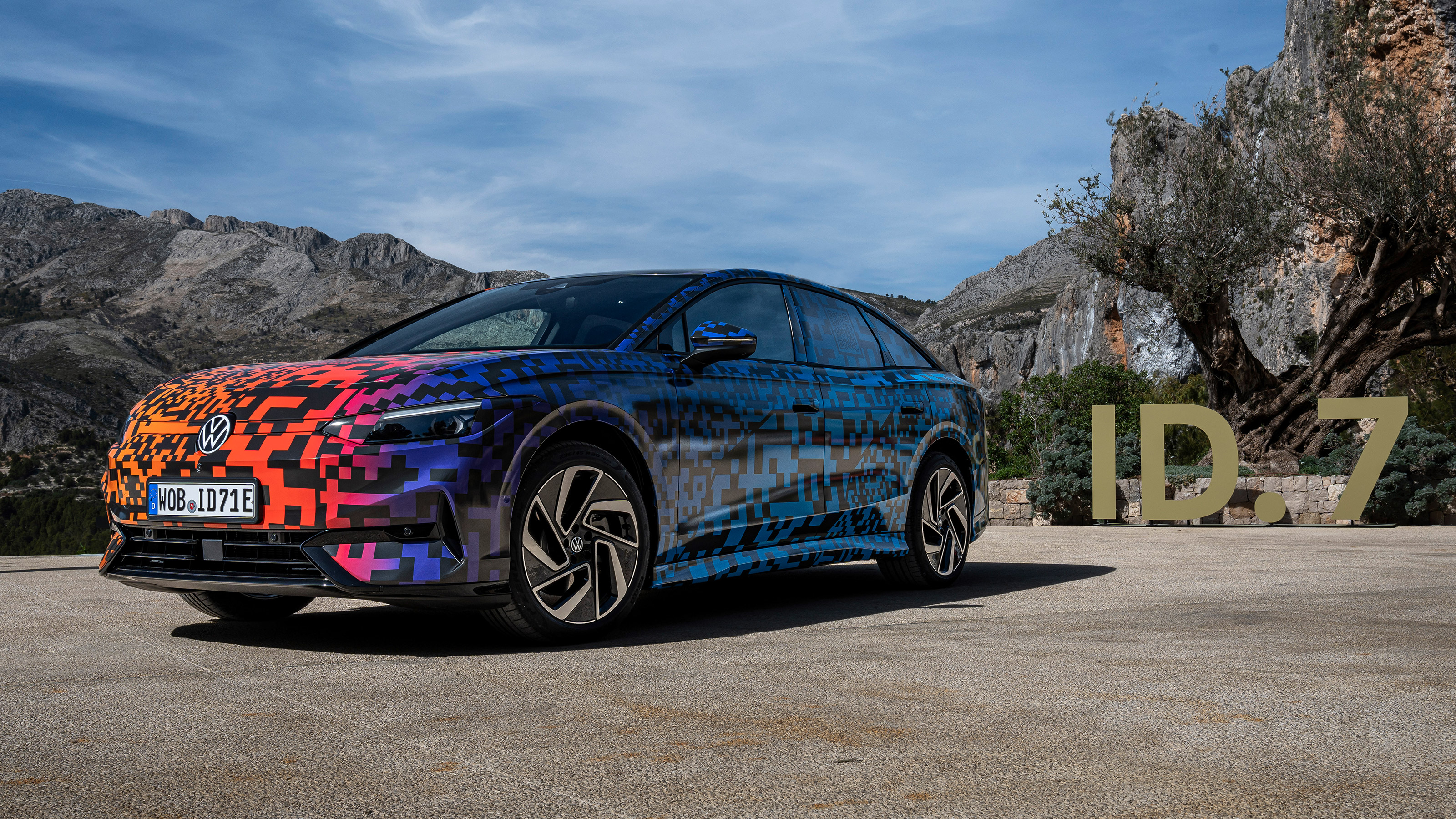 VW ID.7 prototype drive 9