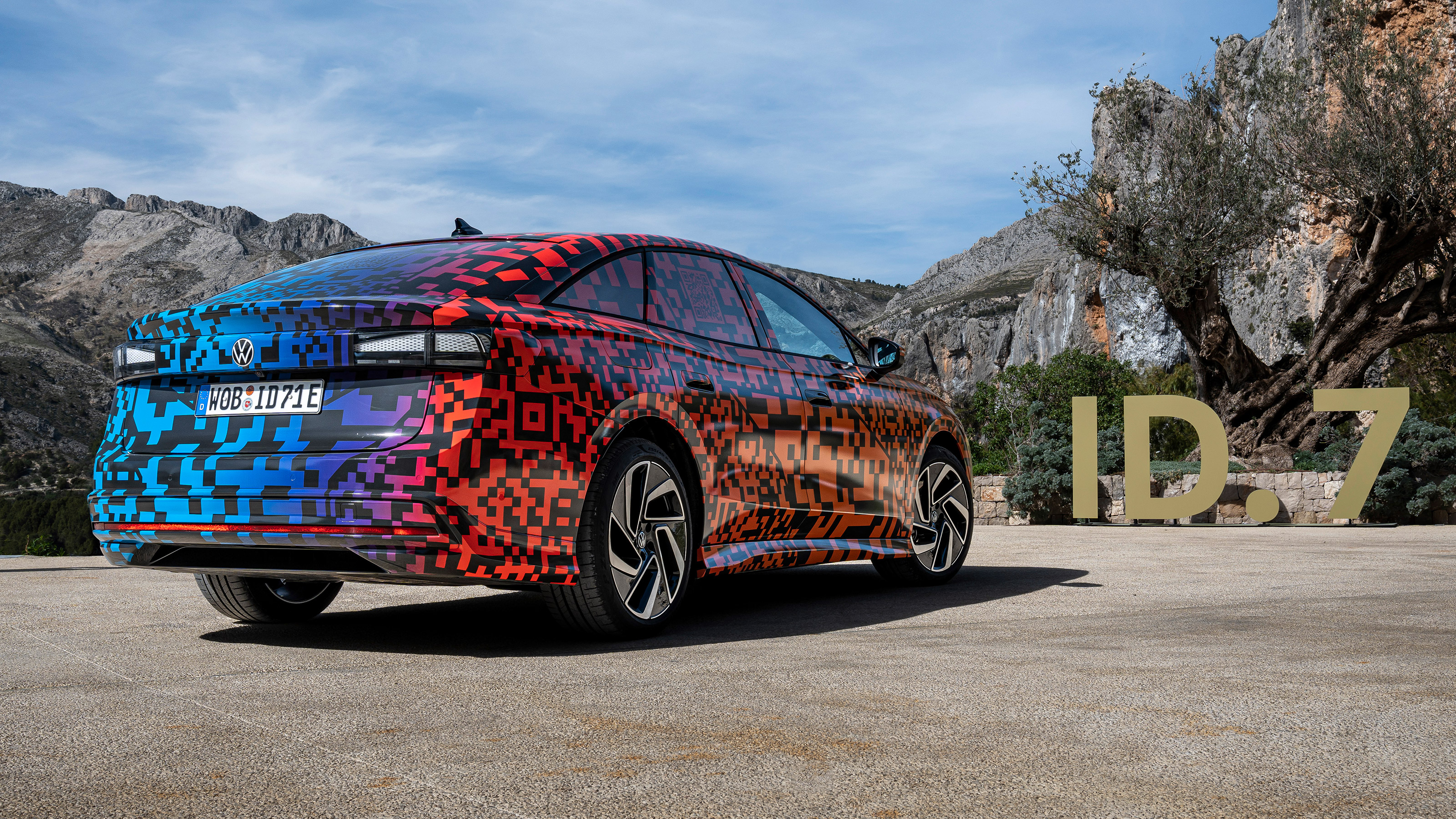 VW ID.7 prototype drive 10