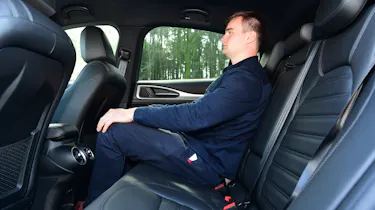 Alfa Romeo Stelvio SUV rear occupant staff