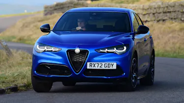 Alfa Romeo Stelvio SUV front cornering