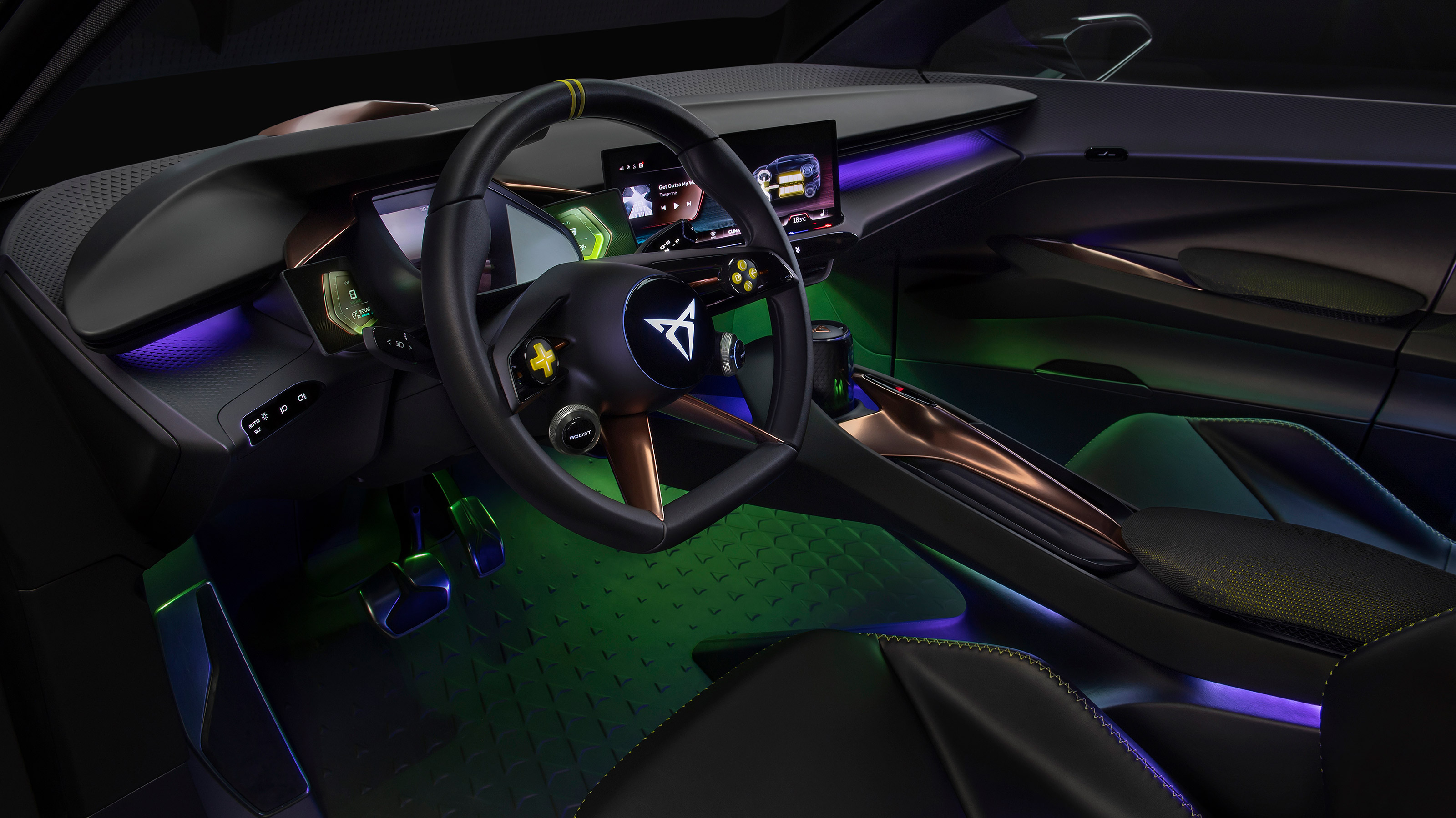 Cupra Raval interior