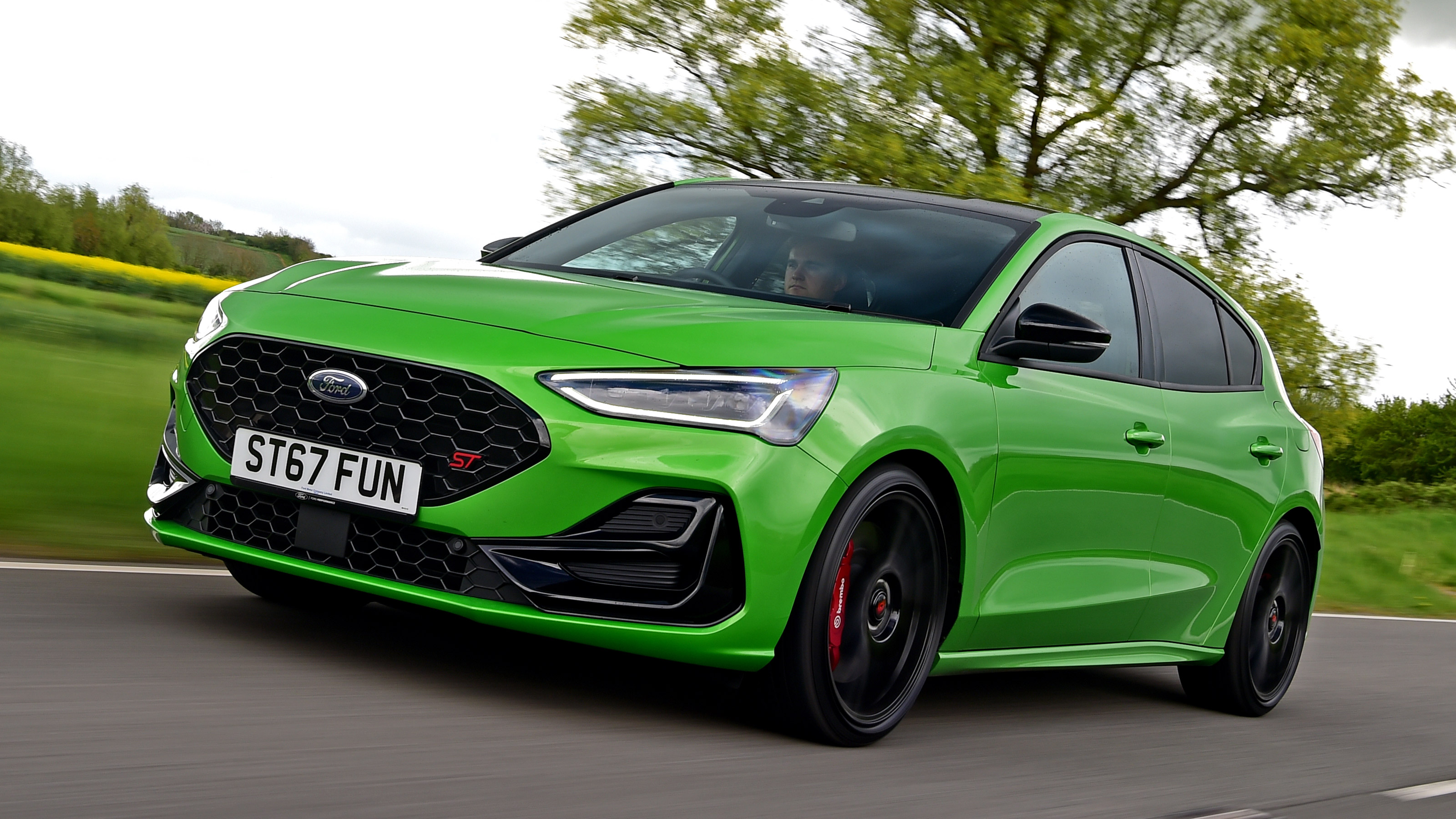 Ford Focus ST Track Pack front 3/4
