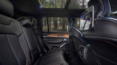 Jeep Grand Cherokee SUV rear seats