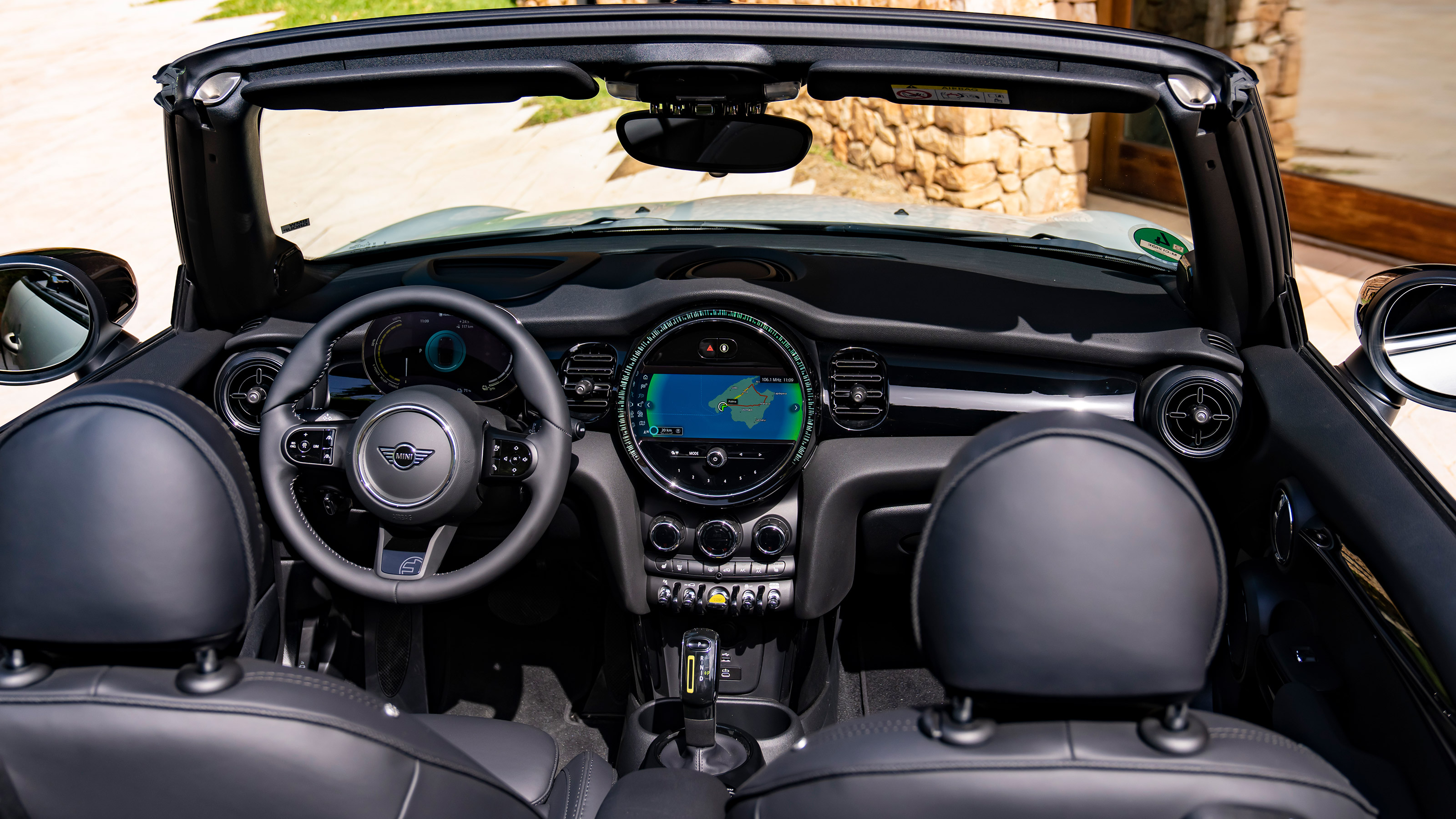 MINI Electric Convertible interior
