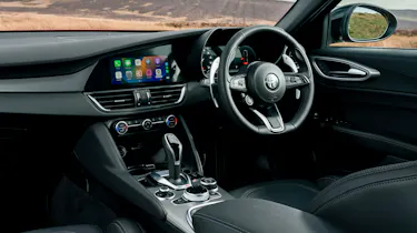 Alfa Romeo Giulia UK interior