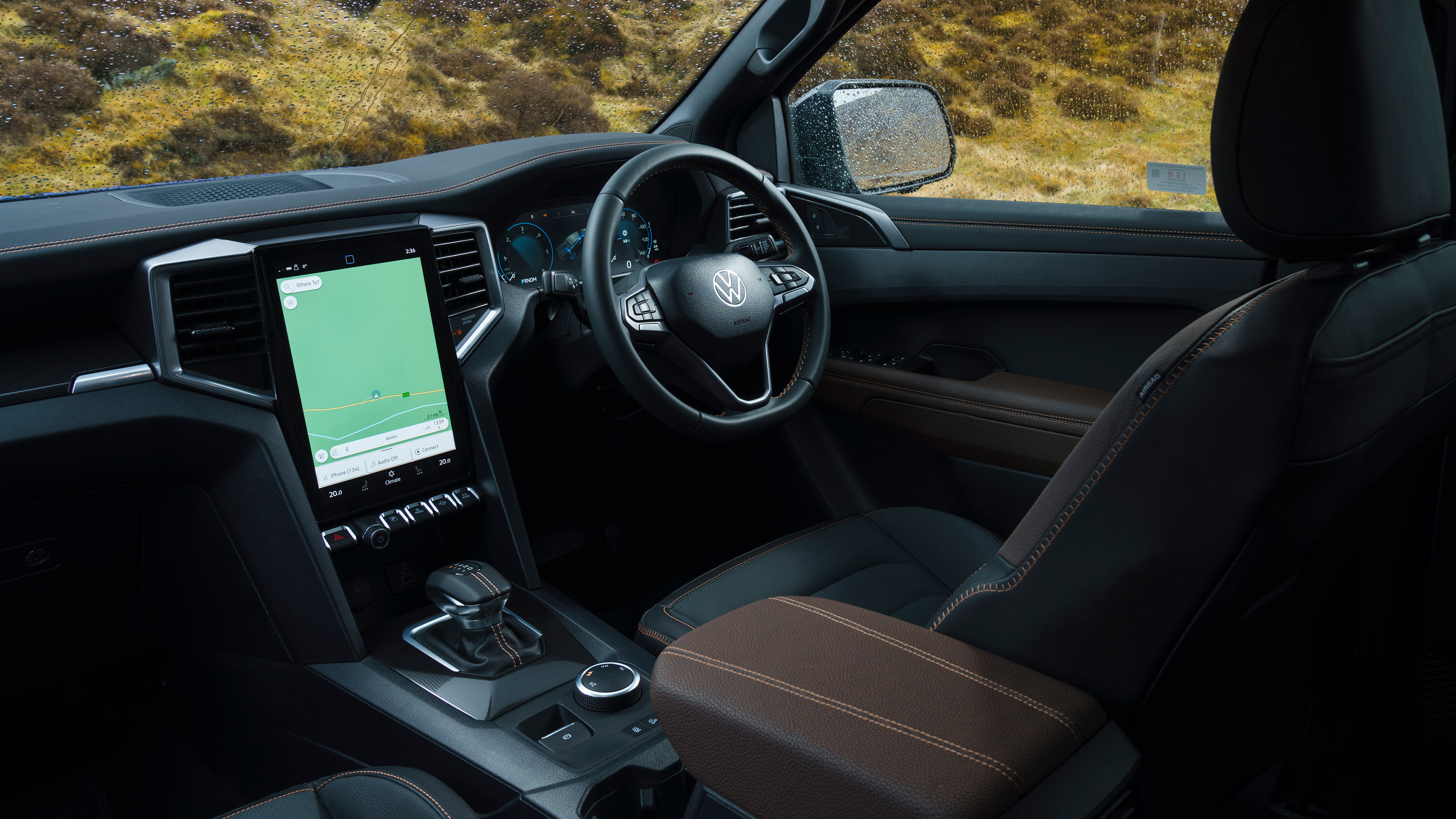 Volkswagen Amarok pickup interior