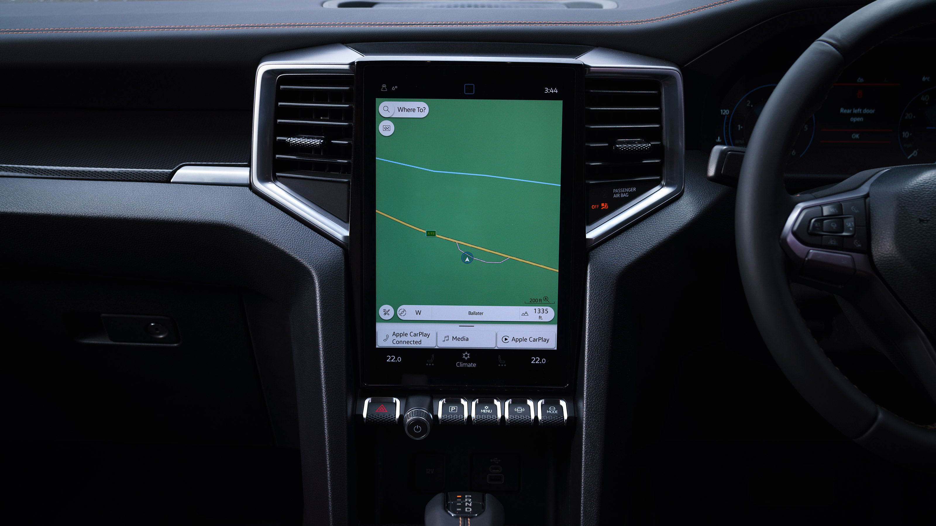 Volkswagen Amarok pickup infotainment