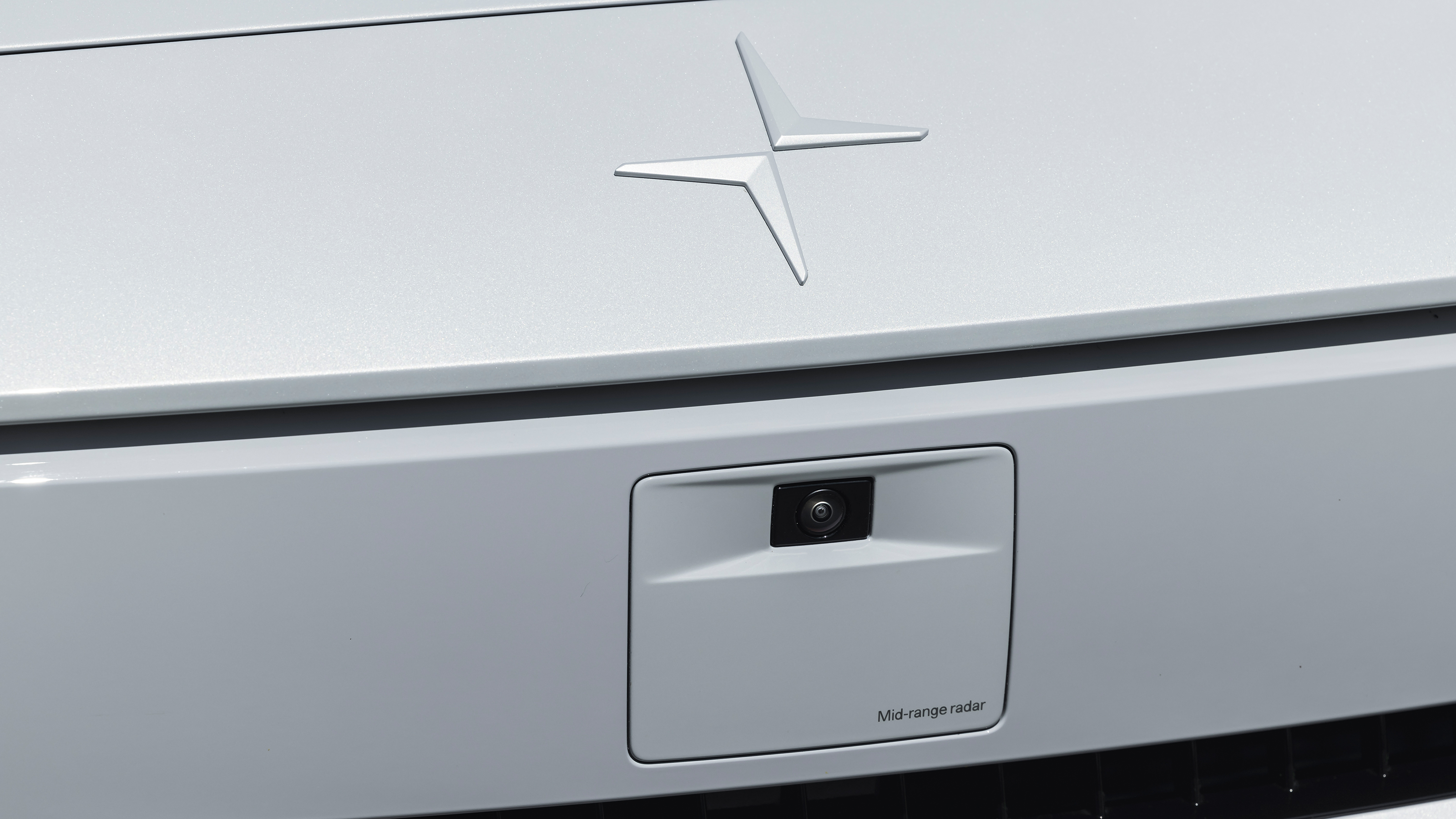 Polestar 2 hatchback facelift front camera