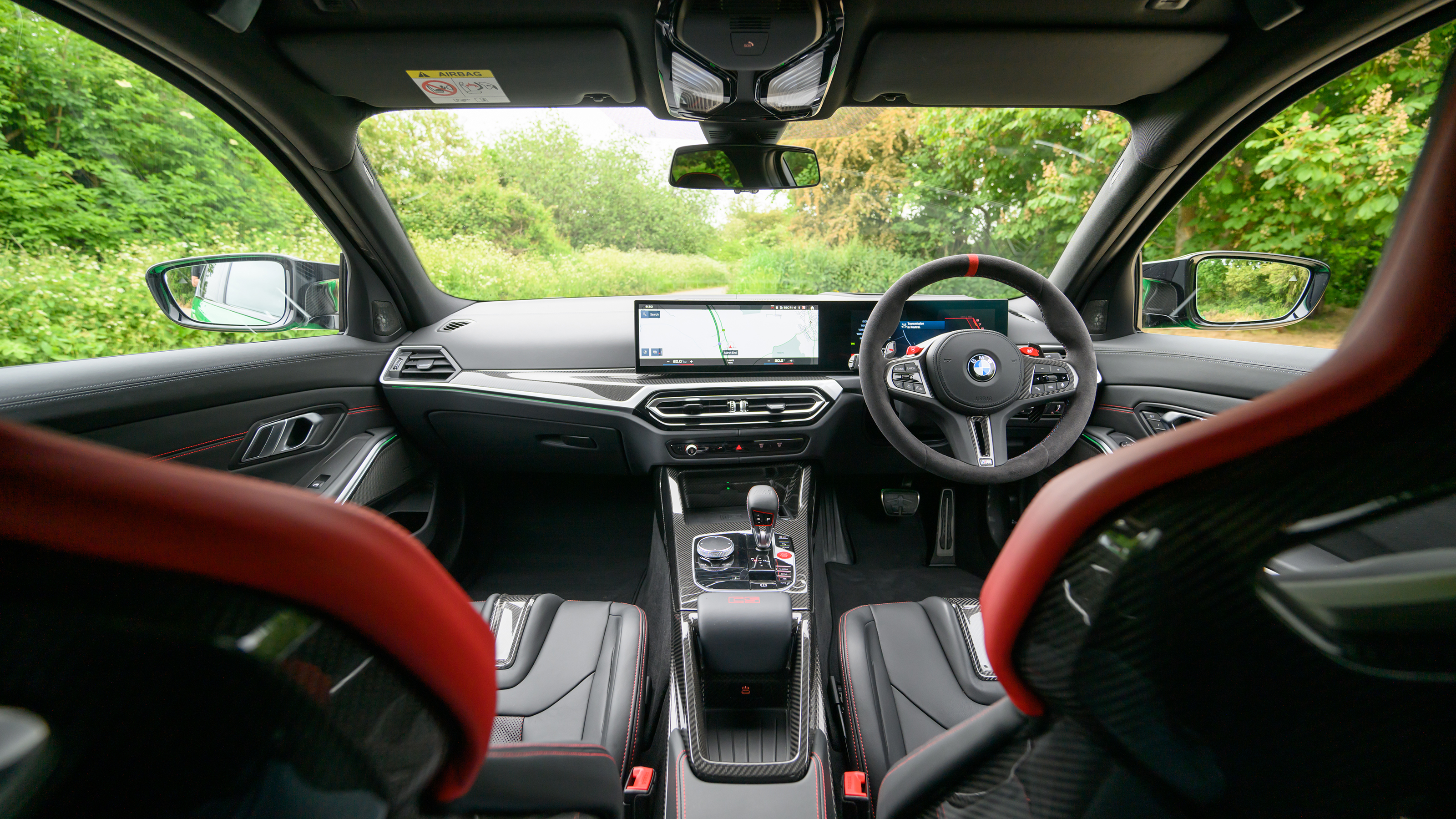 BMW M3 CS interior