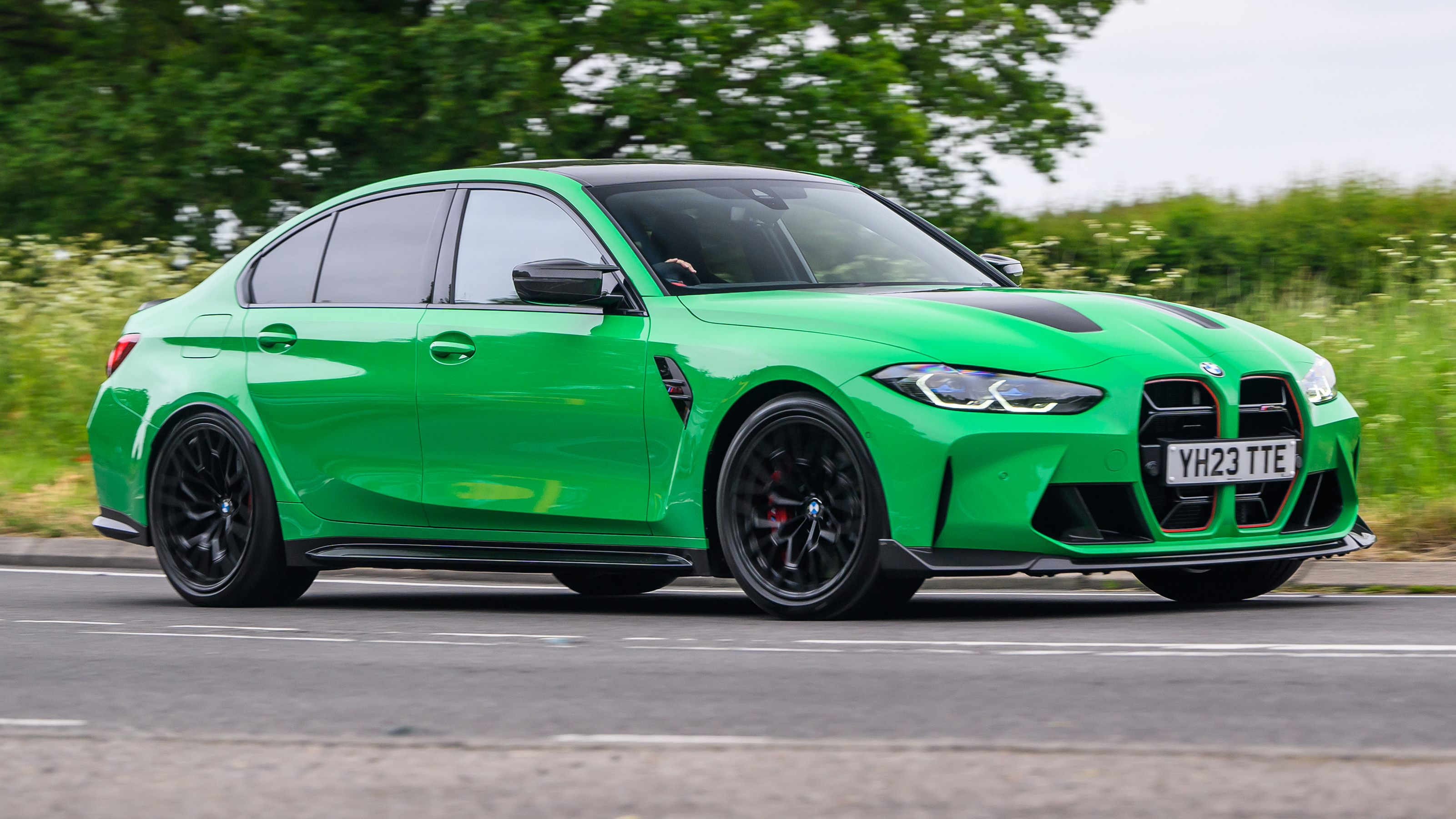 BMW M3 CS side quarter