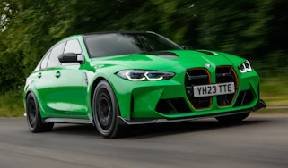 BMW M3 CS front quarter driving