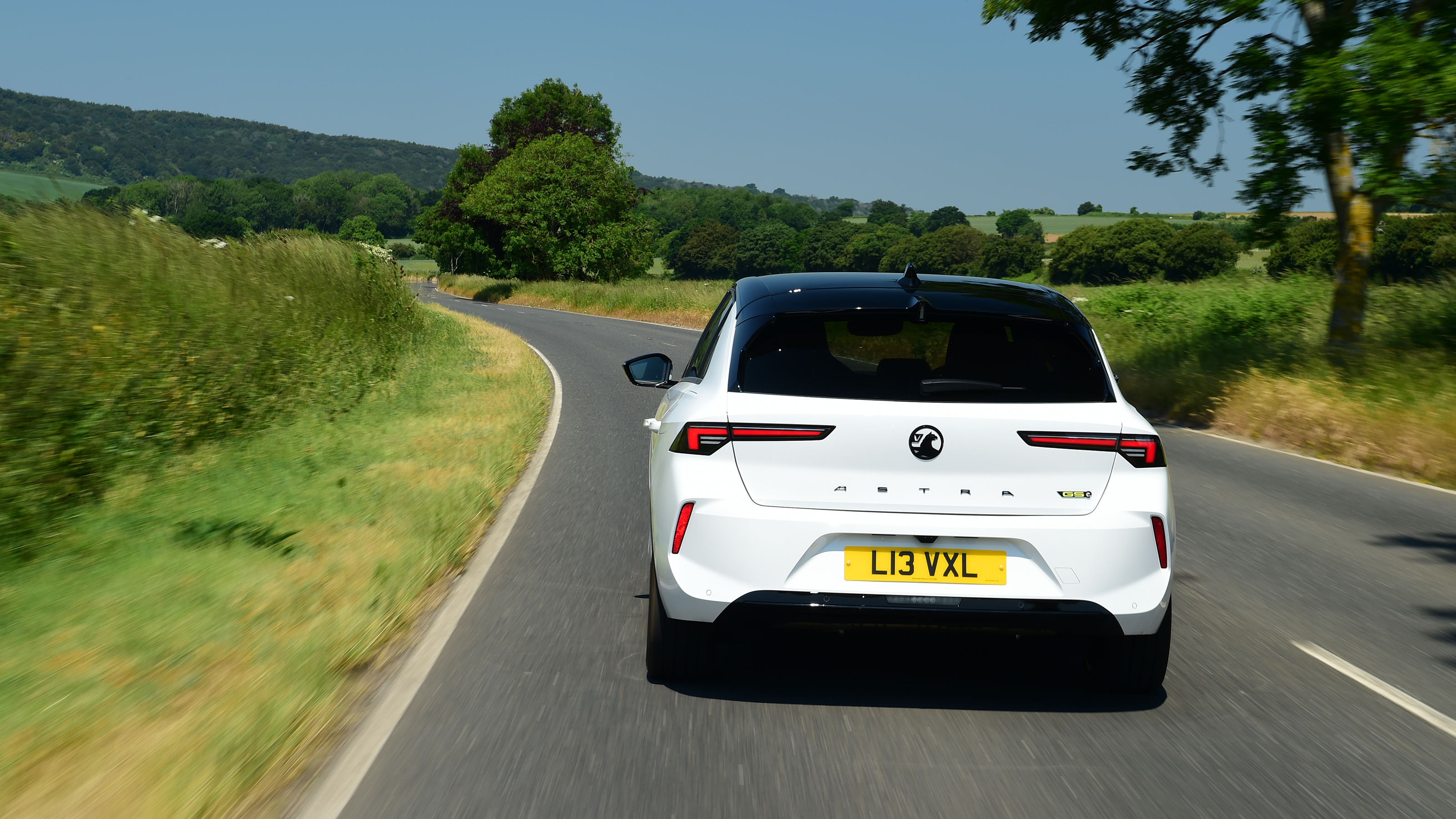 Vauxhall Astra GSe rear driving