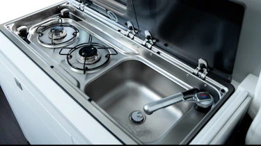 Volkswagen Grand California kitchen