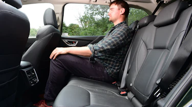 Subaru Forester SUV rear seats staff