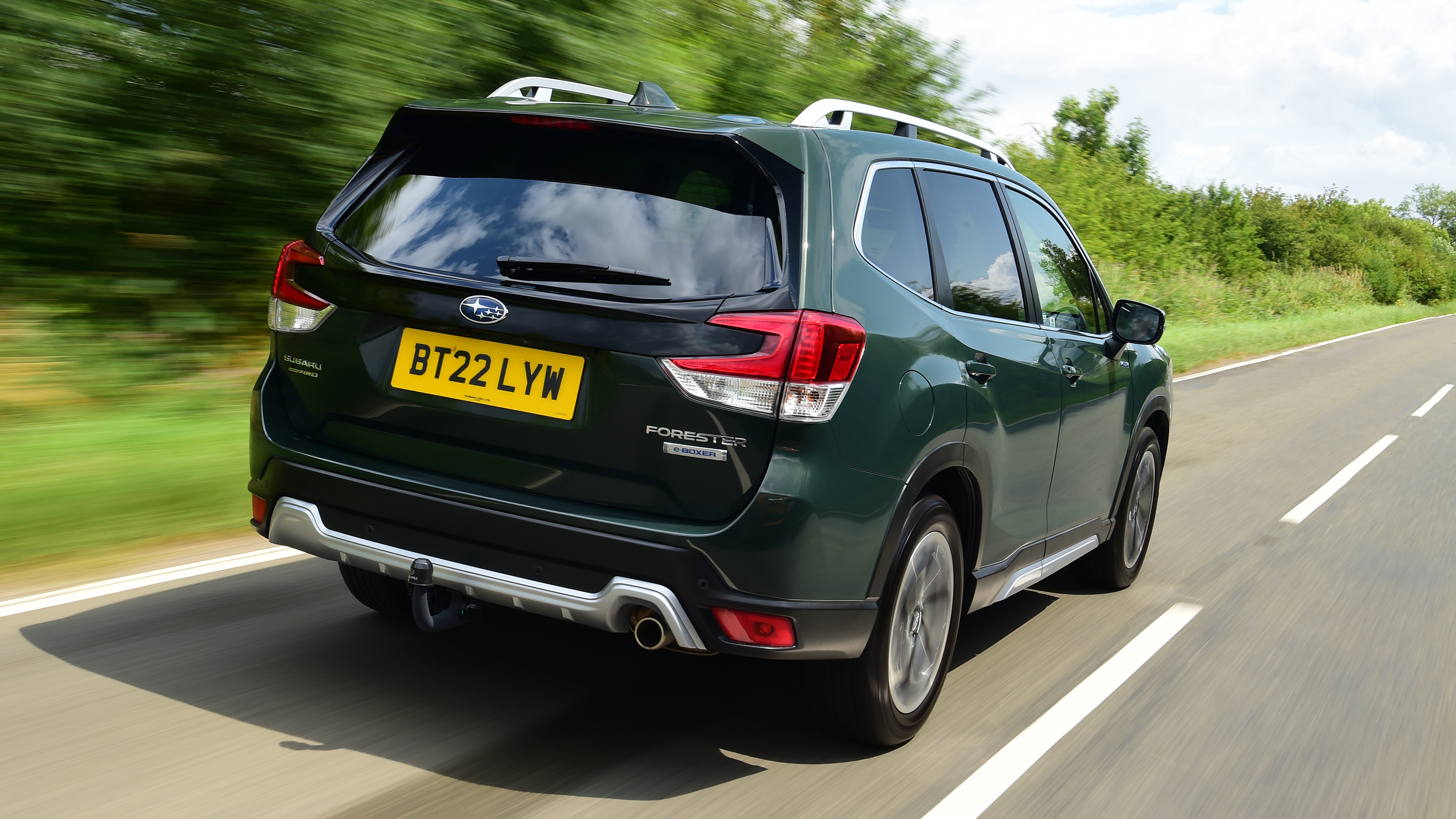 Subaru Forester SUV rear tracking