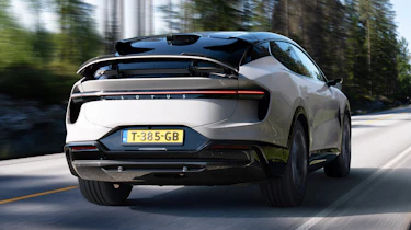 Lotus Eletre SUV rear tracking