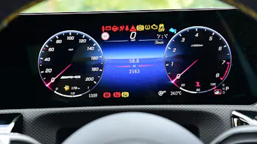 Mercedes-AMG A 45 S instrument display