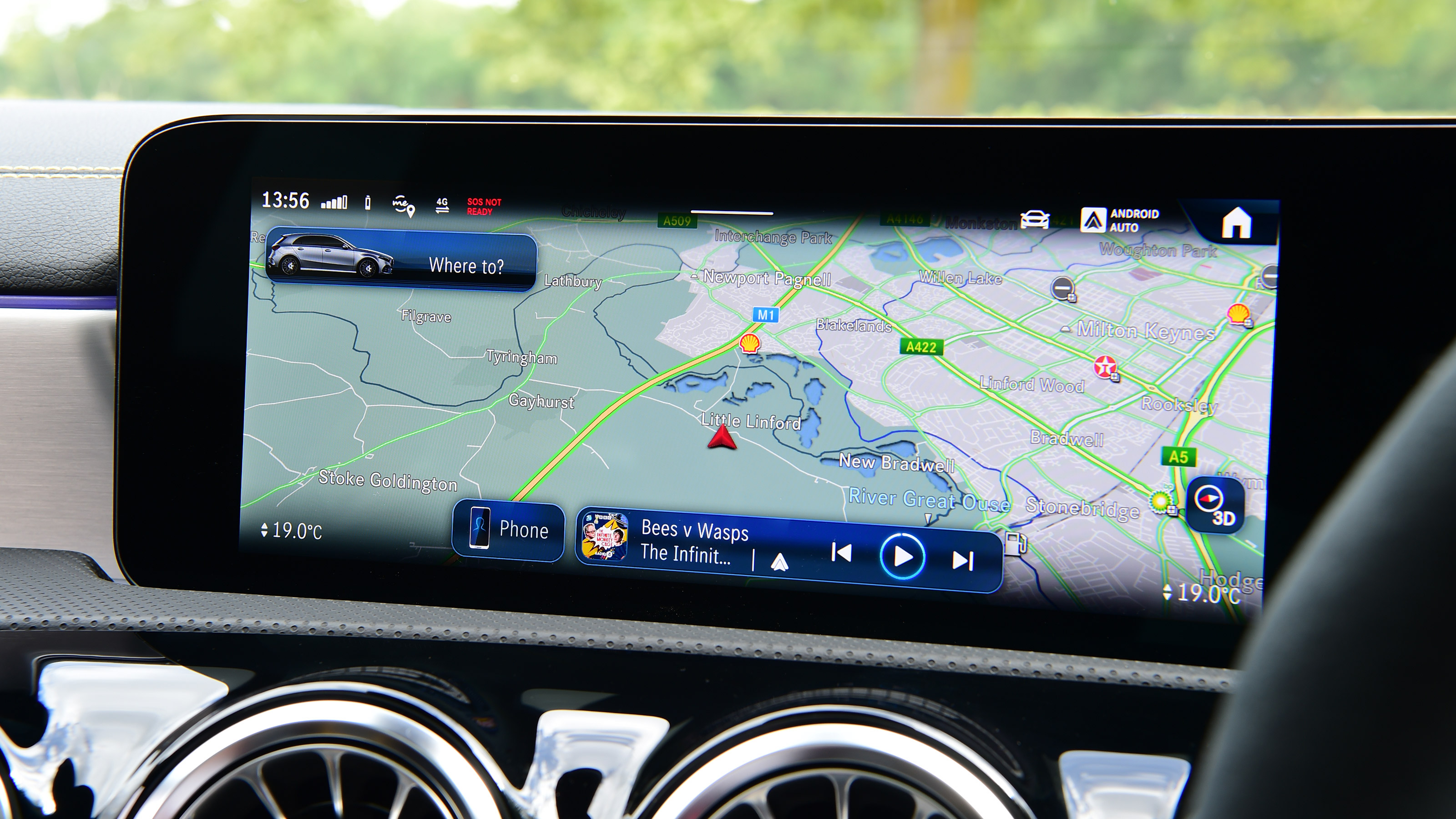 Mercedes-AMG A 45 S navigation