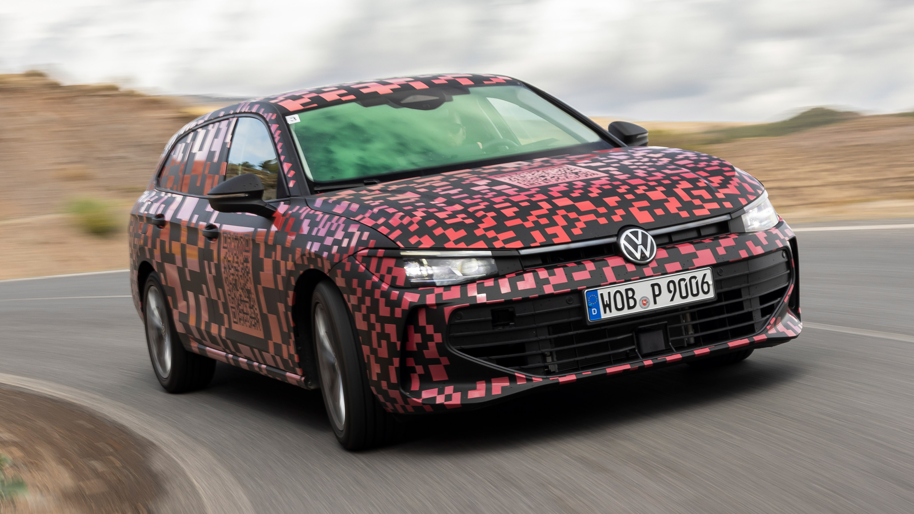 Volkswagen Passat prototype drive 5