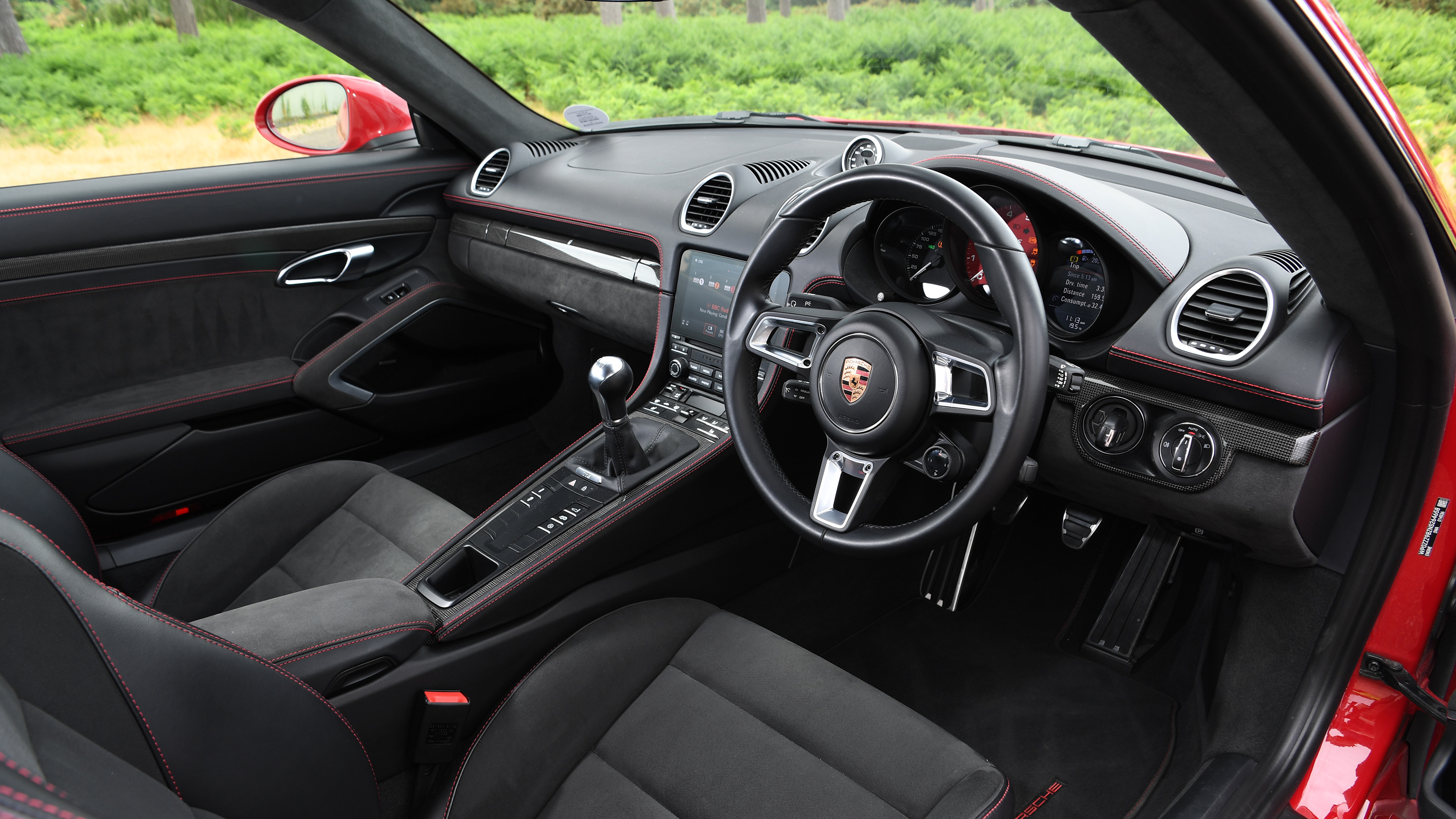 Porsche 718 Cayman interior