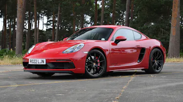 Porsche 718 Cayman front 3/4 static