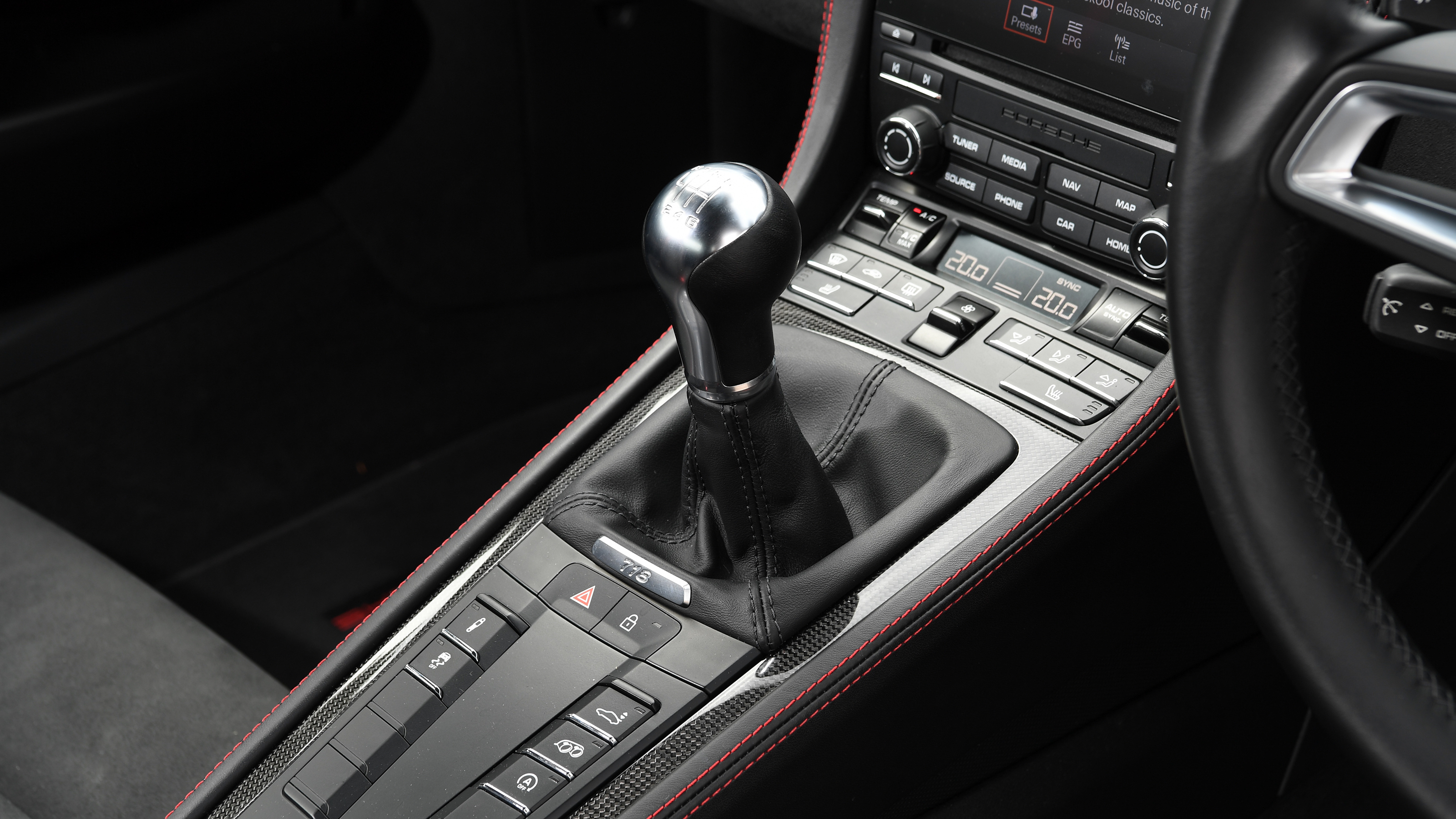 Porsche 718 Cayman gearlever