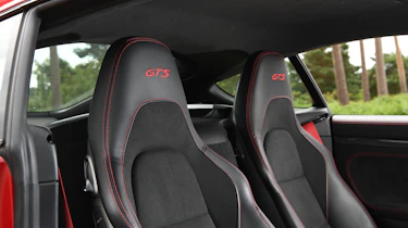 Porsche 718 Cayman front seats