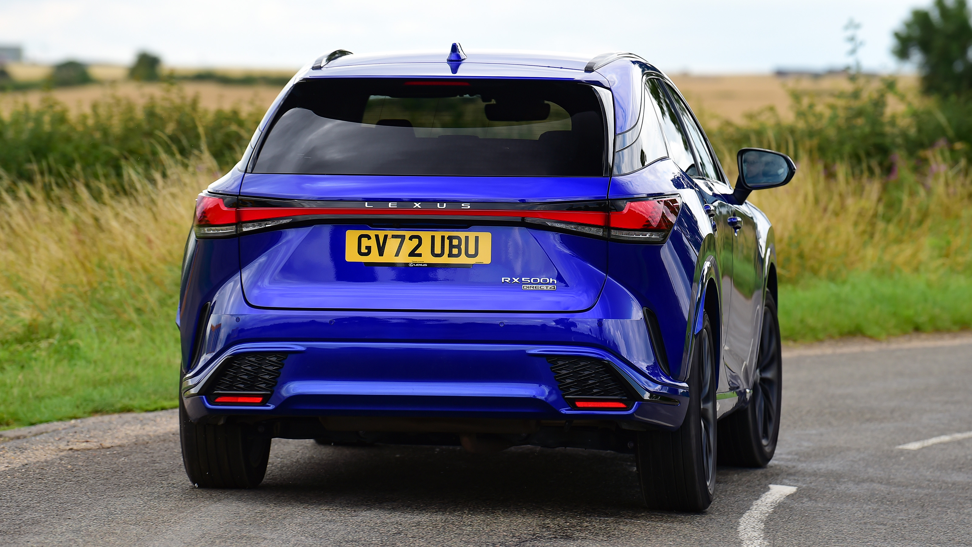 Lexus RX 500h rear cornering